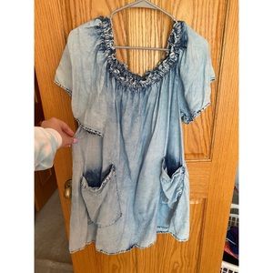 Oversized Mini Dress